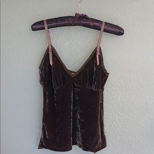 Gold Hawk “Velvet” Camisole